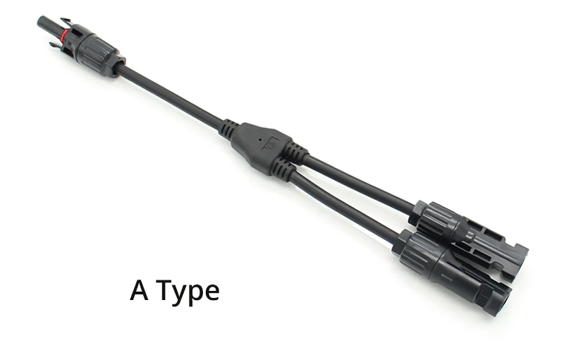 Description Picture 4 of itemLEADER SOLAR 4 Mm² 2 To 1 Hot Selling PV Y Branch Connector Water Pump Connector of Solar Panel System Solar Cable