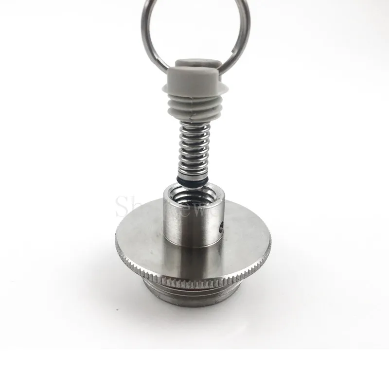 Stainless Steel Homebrew Beer Growler Lid With Pressure Relief Valve 2L3.6L5L Keg Growler Replacement (17)