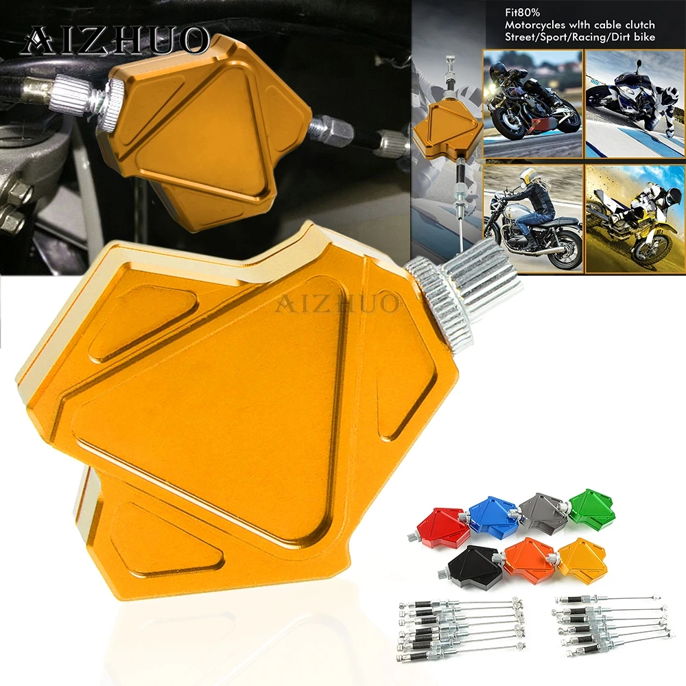 Мотоцикл трюк рычаг сцепления легко тянуть системы для Kawasaki Z750 ZX 6 6R 9R 10R 12R 636R 6RR