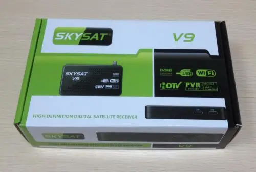 SKYSAT V9 цифровой спутниковый ресивер 1080P Full HD DVB-S2 MPEG4