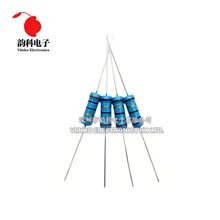 20 штук 3W металлический пленочный резистор 3 Вт 1% 0.1R-2,2 M 2,2 10 100 120 150 220 270 330 390 470 1K 2,2 K 4,7 K 10K 15K 100K 470K 1M Ом