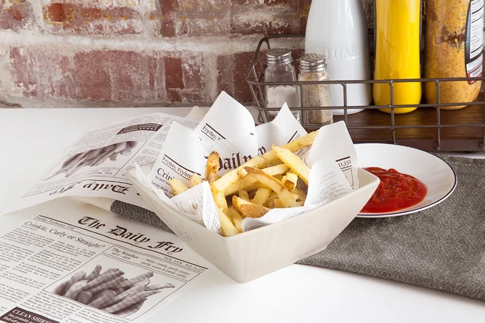 fries packing paper