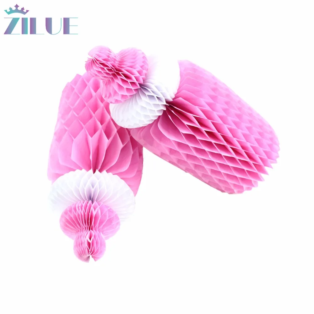 Zilue 1 шт. (розовый синий) милая детская бутылочка для кормления с Сотами бумажное