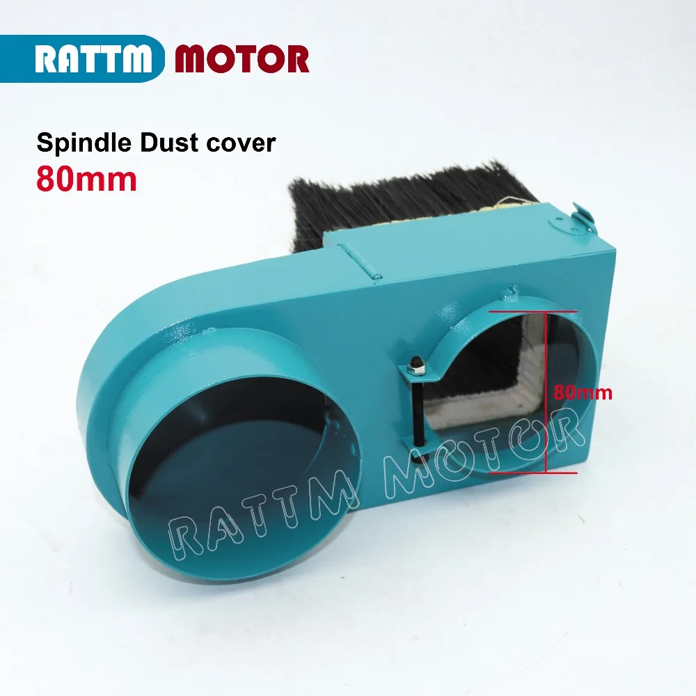 80mm Spindle dust cover CNC Rounter Vacuum Cleaner Dust protection for
