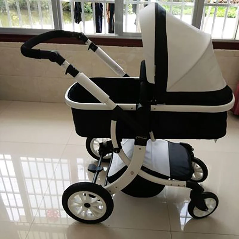 Детская коляска Teknum 2 в 1, высота 55 см, Ландшафтная коляска из искусственной кожи, капюшон X, дизайнерская коляска для новорожденных, подарки