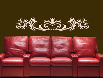 

WALL VINYL STICKER DECALS ART MURAL ROYAL ARTISTIC PATTERN