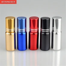 5 мл дорожный ролик многоразового использования флакон для эфирного масла рулон-на стеклянной бутылке духов макияж наборы