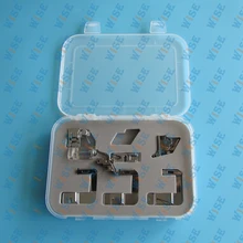 7PCS Adapter Foot Bias Tape Rolled Hemmer Low Shank,High Shank Sewing Machines CY-007-001