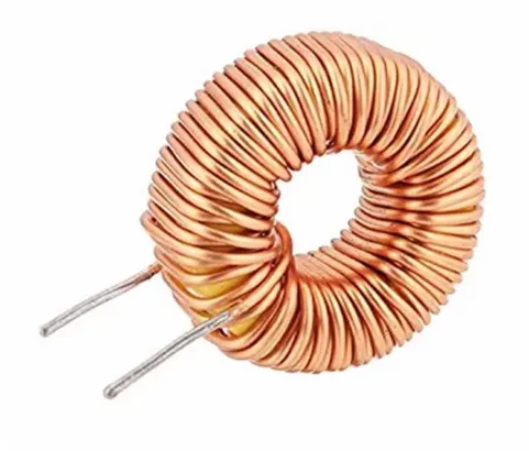 5Pcs Toroid Core Inductors Wire Wind Wound for DIY mah--100uH 6A Coil