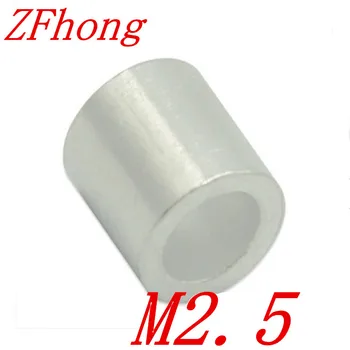 

500PCS M2.5 2.5mm Aluminum Wire Rope Cable Crimping Button Stop Sleeves Clip Fittings