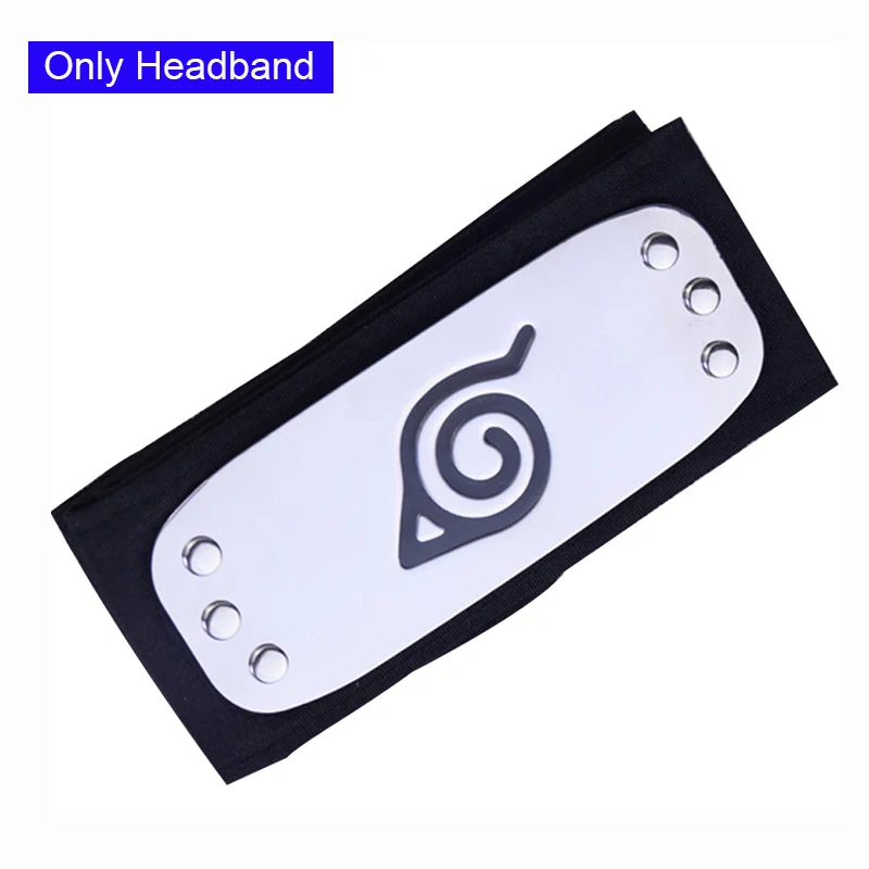 Naruto Cosplay Uzumaki Naruto Wigs Naruto Cosplay Halloween Prop Cosplay Wig for Boy and Men Short Wigs Hairpiece Costume Props - Цвет: Only headband