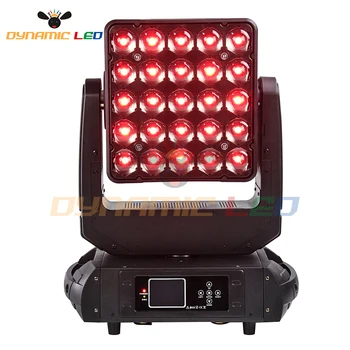 

2pcs With Flightcase 25X4W Moving Head Wash Light for DJ Night Club Zoom Wash Individually Control Stage Light for Wedding/Bar