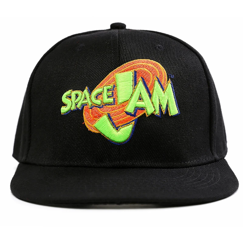 Аниме фильм космический Джем snapback шапки 2017 новый выпуск Бейсбол шляпы плоским Хип-Хоп шапки для женщин и мужчин Аниме фильм космический Джем snapback шапки 2017 новый выпуск Бейсбол шляпы плоским Хип-Хоп шапки для женщин и мужчин