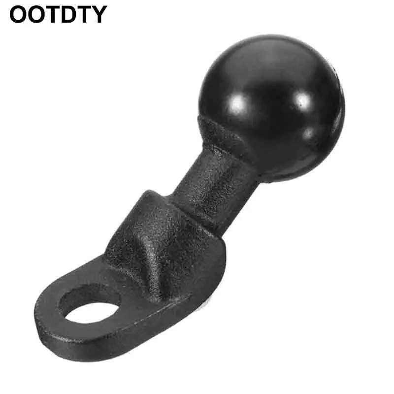 

Black Motorcycle Mobile Phone GPS Holder Mounts Fixed Ball Base Isolate Dampens with 10mm Hole Motocicleta Accessories