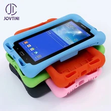 Чехол для samsung Galaxy Tab E 7,0 SM-T113/Lenovo Tab 3 Lite 7,0 SM-T110 SM-T111 SM-T116, Мягкий силикон, резина, детский противоударный планшет чехол