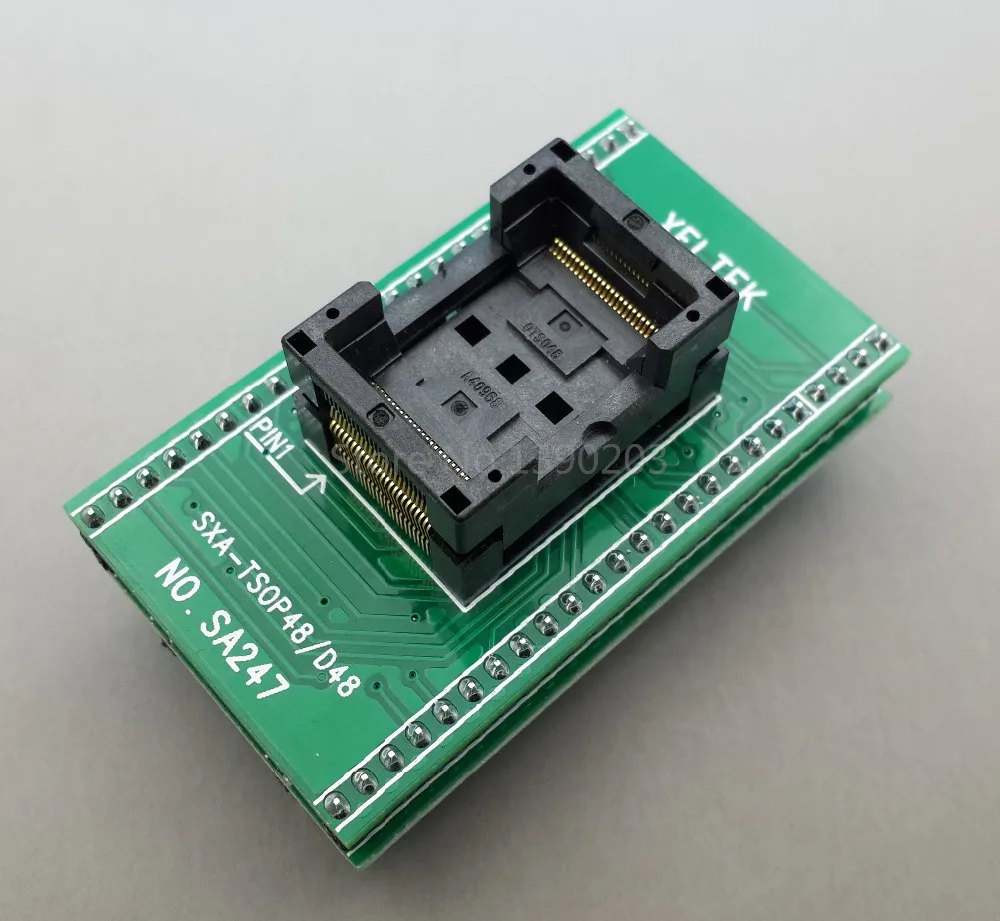 SA247 IC TSOP48 TO DIP48 Programmer Adapter TSOP48 Chip Test Socket