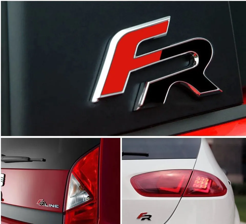 3D-Metal-FR-Auto-Stickers-Front-Grille-Badge-Emblem-Car-Styling-for-Seat-Leon-FR-Cupra