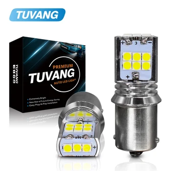 

2x Strobe Flash S25 1156 BA15S P21W Car Tail LED Light 1156 LED 3030 Auto Brake Reverse Lamp Turn Signal Rear Parking Bulbs