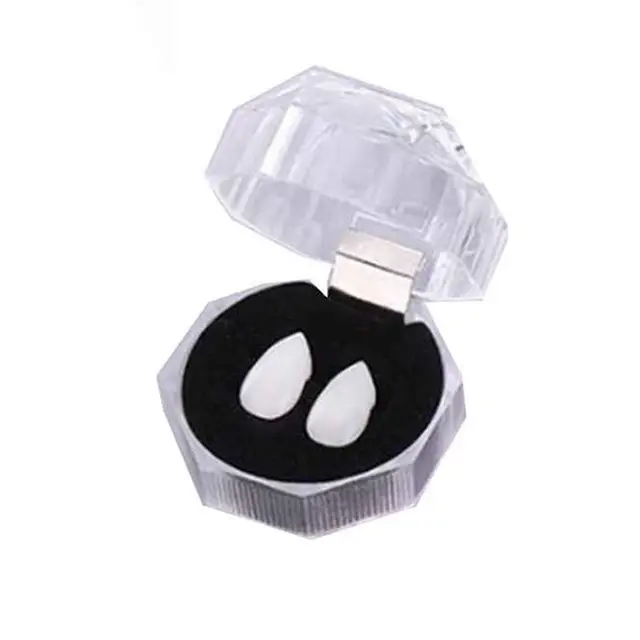 Special Price Hot Hallowmas Zombie Resin False Teeth/Fluorescent False Teeth Cosplay Party Halloween Props Decorations