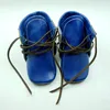 Spring Handmade Genuine Leather Baby Gils Boots Mixed Colors First Walkers Cowhide Lace-up Baby Moccasins Boy Shoes 3