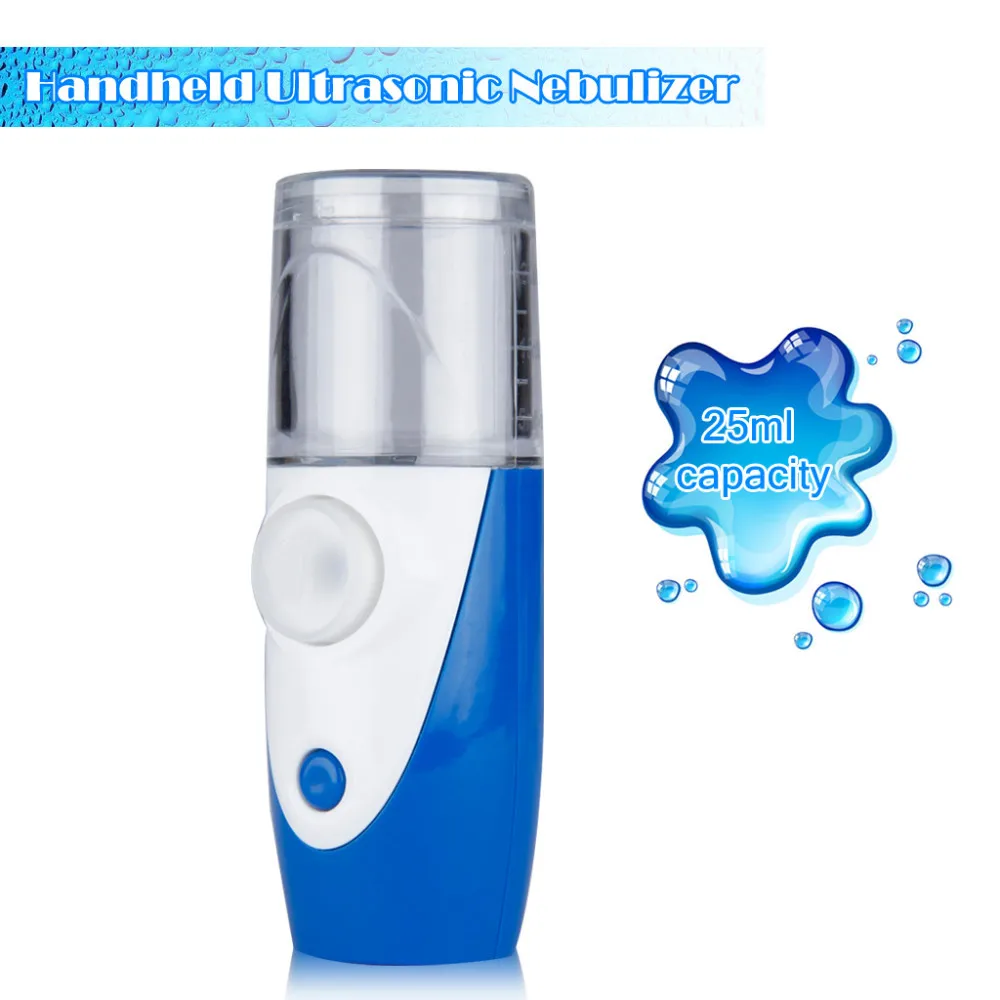 

2018 New handheld Nebulizer travel mini inhaler USB rechargeable mesh nebulizers free shipping