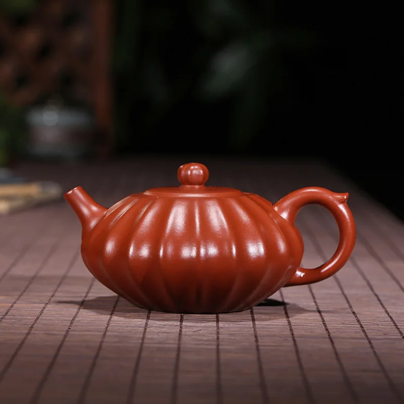 Песочная бутылка Yixing чайник сырая Шахта Dahongpao Wang Ping ручной работы подарок с