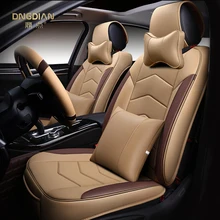 6D Styling Cubierta de Asiento de Coche Para Volvo XC60 XC90 S40 V40 V60 S60L C30, Cuero de Alta fibra, coche Cubiertas