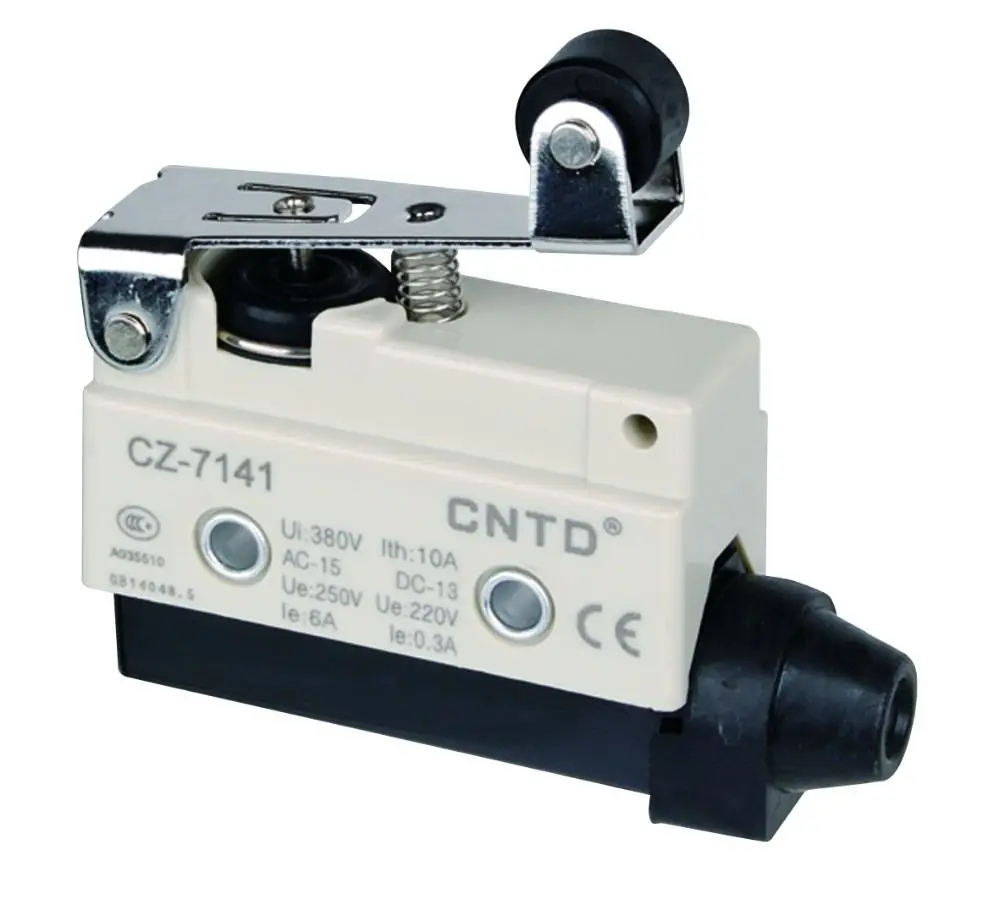 (10 pieces/lot) CZ 7141 Waterproof push button limit micro switchesin