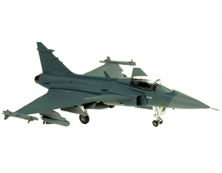 rare Fine AV72 1/72 Swedish Air Force Gripen JAS39 fighter model AV7243002 Collection model Holiday gifts