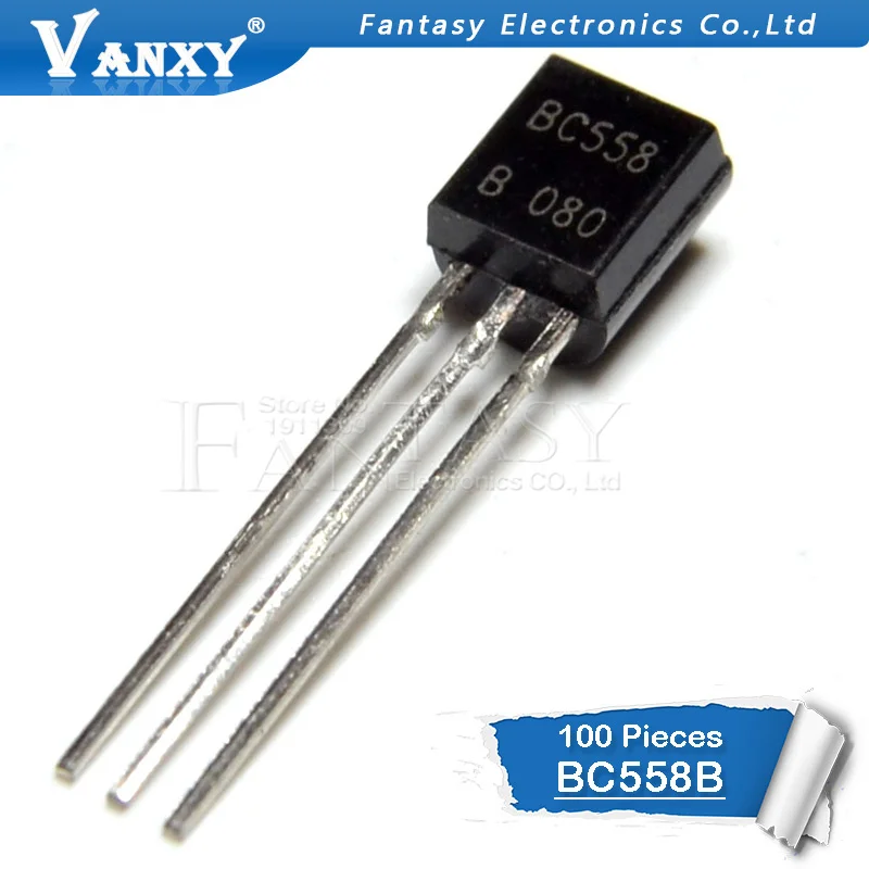 

100PCS BC558B TO-92 BC558 TO92 558B new triode transistor