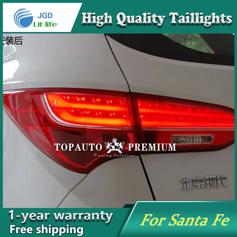 Car Styling Tail Lamp case for Hyundai IX45 SantaFe Santa Fe 2013-2015 Tail Lights LED Tail Light Rear Lamp LED taillights Car Styling Tail Lamp case for Hyundai IX45 SantaFe Santa Fe 2013-2015 Tail Lights LED Tail Light Rear Lamp LED taillights