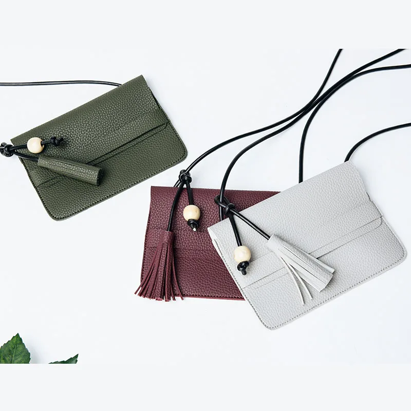 Manufacturer Direct New Style Ms Shoulder Bag Fashion Korean-Style Solid Color Pu Sling Bag Crossbody Bag Small Bag Envelope Bag