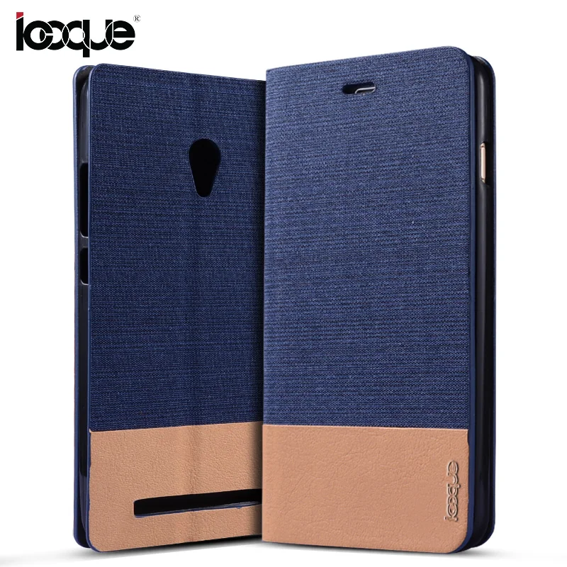 

iCoque Flip Cover For ASUS Zenfone 6 Case Coque Phone Case For Zenfone 6 Canvas PU Leather Wallet Case For ASUS Zenfone 6 a600cg