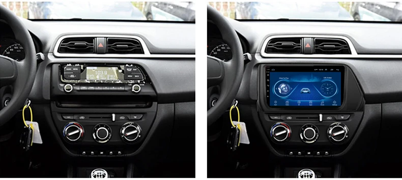 

9" Super Slim Touch Screen Android 8.1 radio GPS Navigation for Hyundai accent solaris verna Stereo 2018 Multimedia Bluetooth