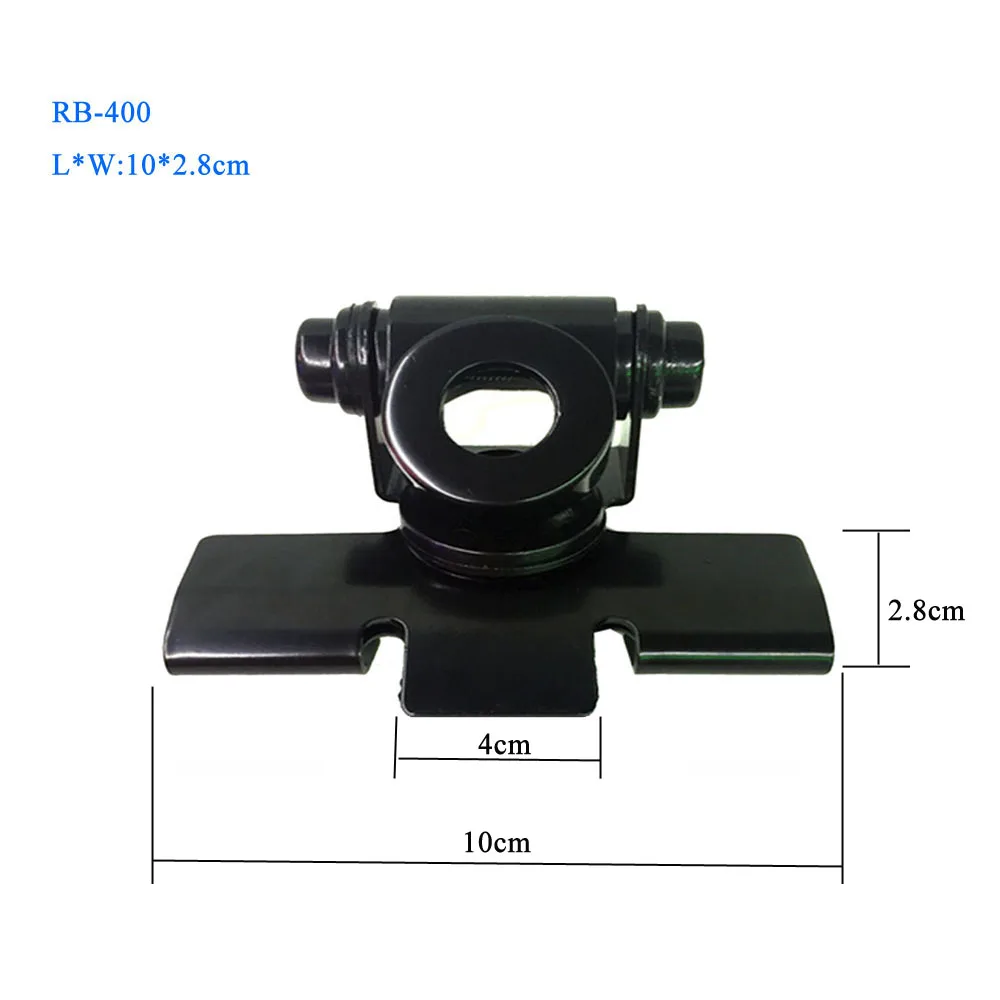 Нагоя RB-400 и RB400V мобильная антенна крепление для двухсторонней радио и автомобильное радио из нержавеющей стали - Цвет: RB-400 black