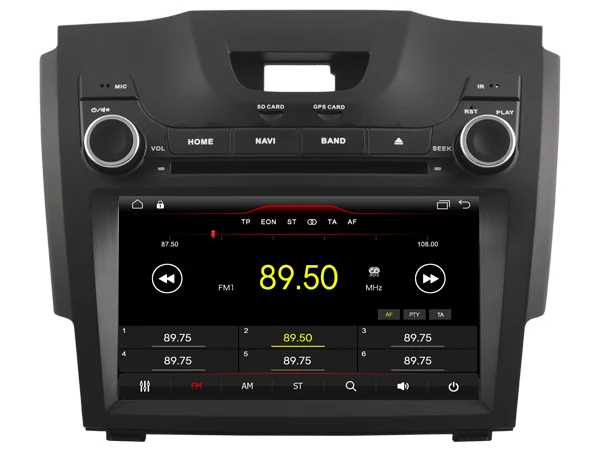 Clearance Navirider car dvd player multimedia wifi android 8.1 gps navigation screen for Chevrolet S10 Isuzu D-Max Colorado headunit audio 2