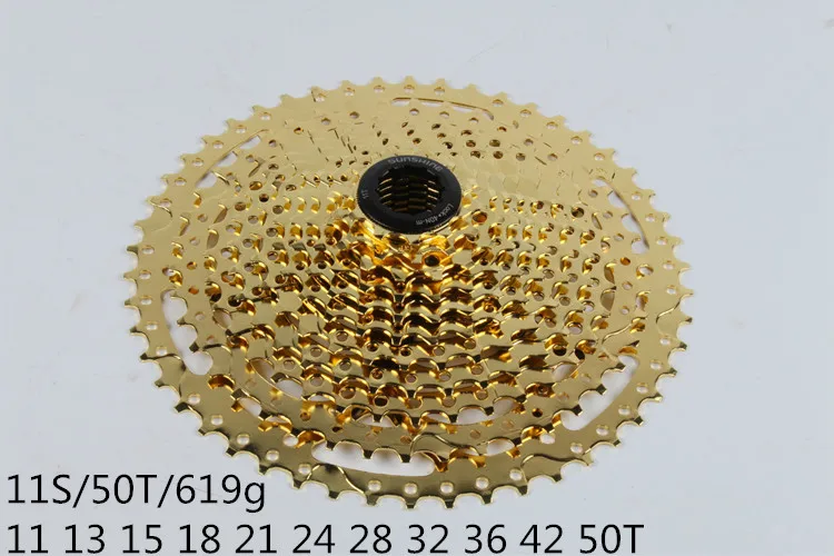 SUNSHINE11 32T/36T/42/50T кассеты 9/10/11 Скорость механизм трещотки для велосипеда MTB горный