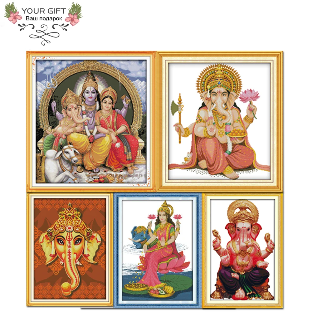 

Joy Sunday Home Decor Trunk Jixiang Kwan-yin Western Religions Thailand Ganesha GANESH R258R294R573R656R671 Cross Stitch kits
