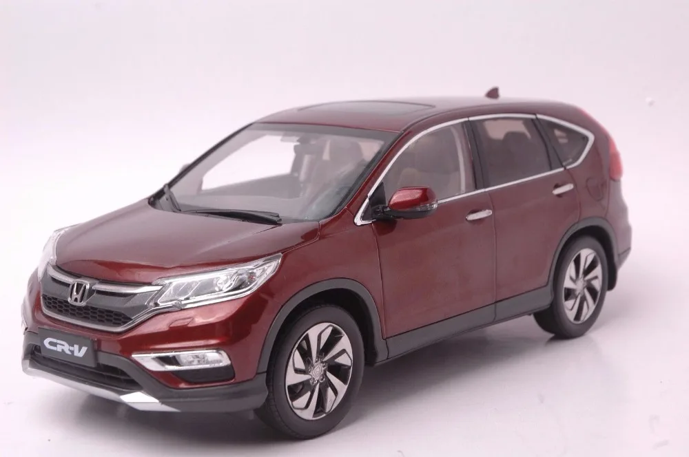 1:18 литья под давлением модель для Honda CR-V 2015 внедорожник коричневый редкий сплав игрушечный автомобиль миниатюрный коллекция подарки CRV CR V