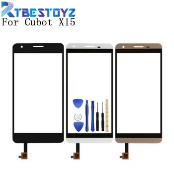 

RTBESTOYZ 5.5 Inch Mobile Phone Front Glass Touch Screen Digitizer For Cubot X15 Sensor Touchscreen Panel