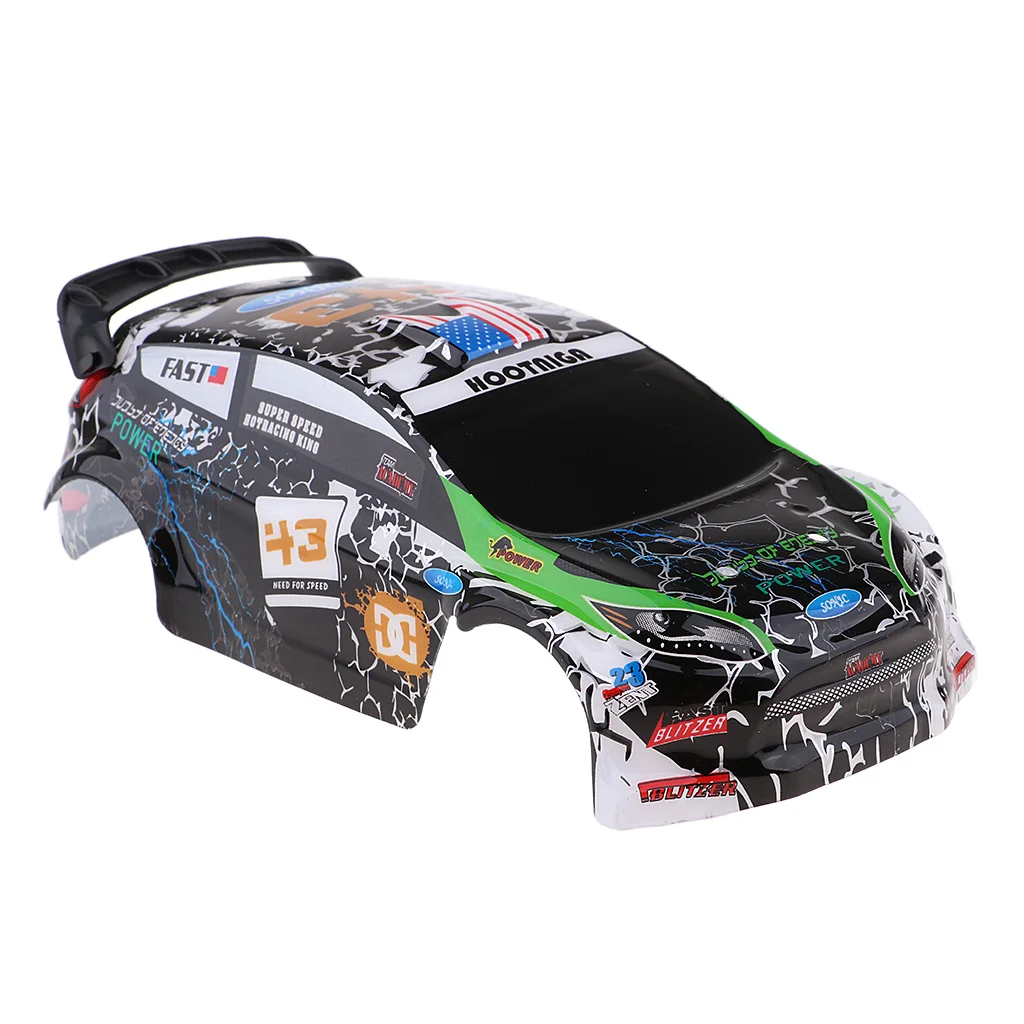 K989-55 Pre-Painted Body Shell DIY Bodywork for WLtoys K989 1:28th Rally Cool Car Shell Cars Toy For Children