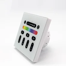2.4 Г RG milight RGBW LED Сенсорный выключатель Панель Controlle настенный контроллер 4 канала 110 В 220 В