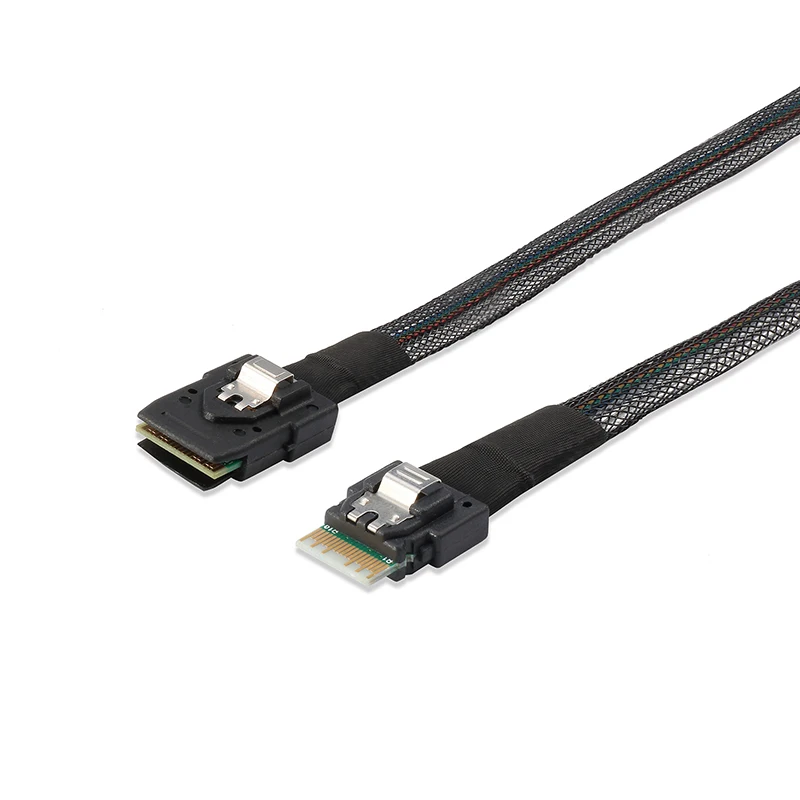 Кабель тонкий sas38p для mini sas36p SFF 8654 8087 сервера кабель передачи жесткого диска 0 5 м 1