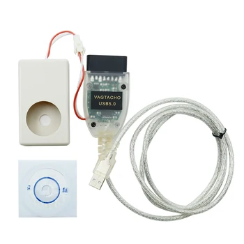 

New Arrival Professional ECU Chip Tuning Tool Vag Tacho 5.0 USB VAGtacho 5.0 For MCU 24C32 or 24C64 Free Shipping
