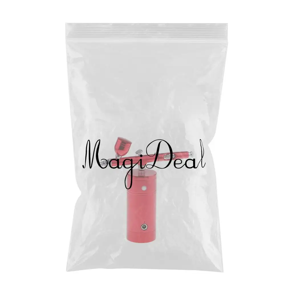 Multi-purpose Airbrush Air Compressor Kit, Dual Action 0.3mm Nozzle Paint Spray Kit Portable Air Brush Set USB Charger