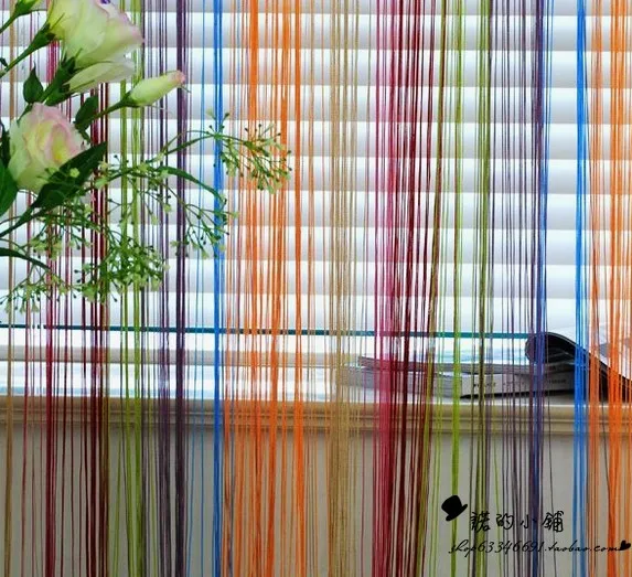 Line Curtain Indoor Decor Hotel bedroom door Curtain Living room partition home textile