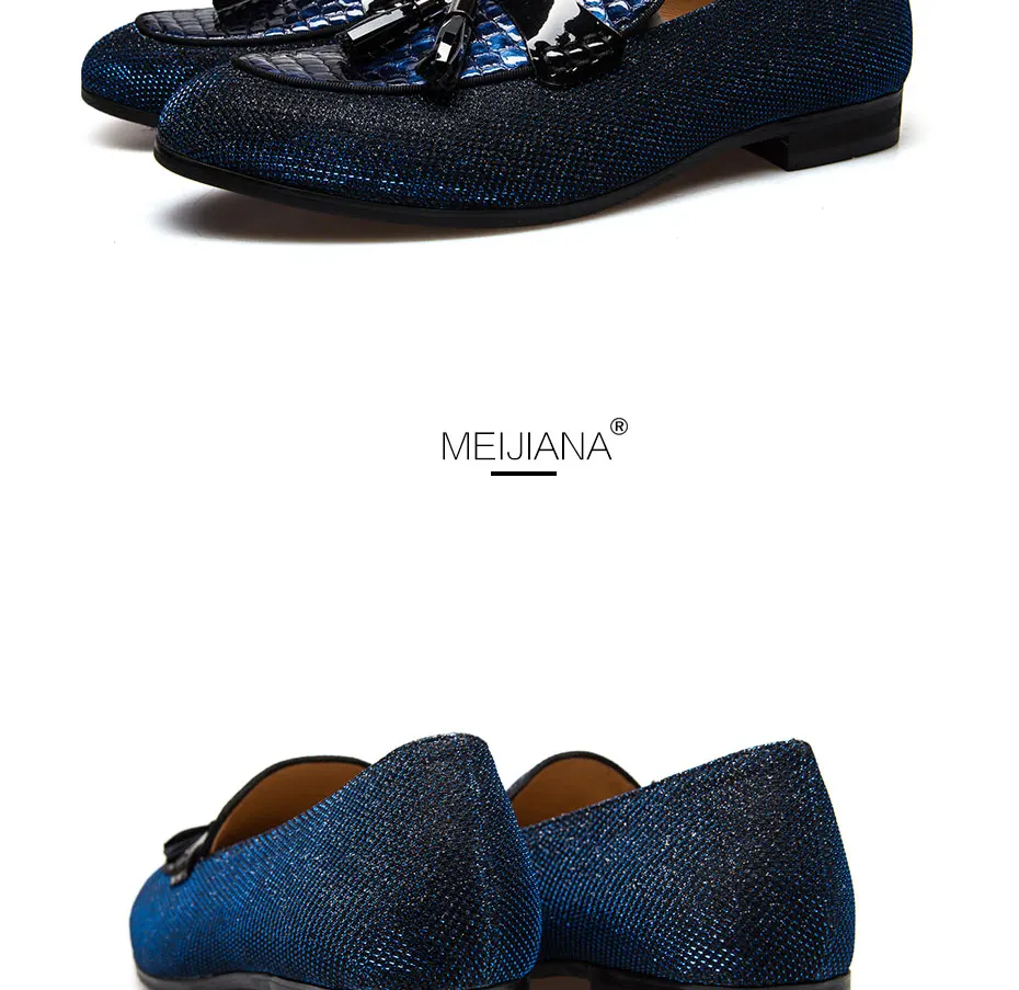 MEIJIANA/брендовая мужская повседневная обувь; разноцветная дышащая мужская обувь на плоской подошве; Роскошная обувь для мужчин; лоферы; большие размеры