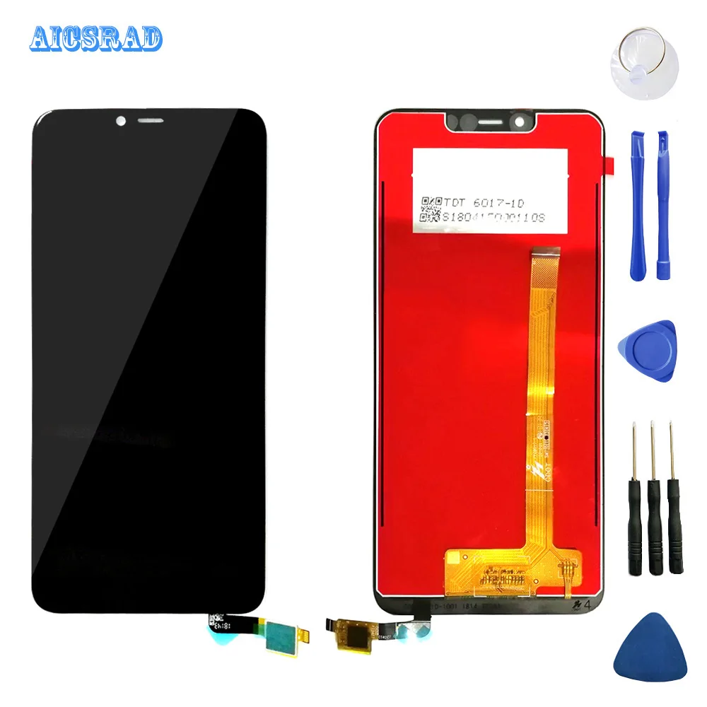 

AICSRAD 1512*720 For wiko view 2 go LCD Display+Touch Screen 100% tested LCD Digitizer Glass Panel Replacement view2 go +tools