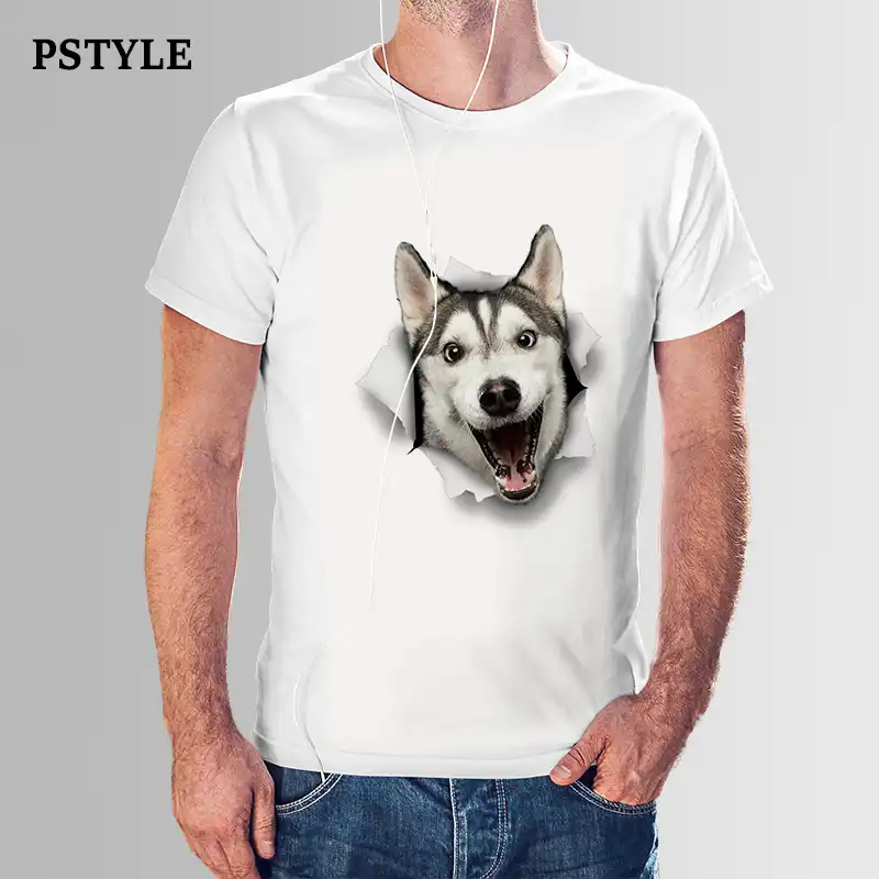 husky dog shirts