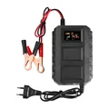 Schnelle Intelligente 20A 12 v Automobil Auto Motorrad Ladegerät Versiegelt Blei Säure Batterie Ladegerät LED Digital Display Auto Zubehör auf